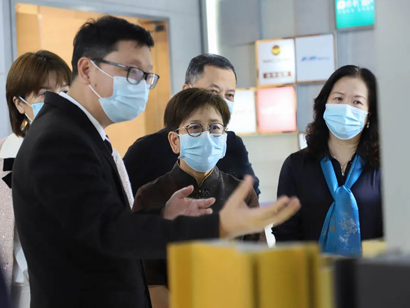 南海区政协向导一行莅临德赢VWIN集团考察交流
