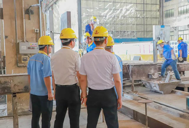 演练最先前，，，，，各部分起劲做好准备事情