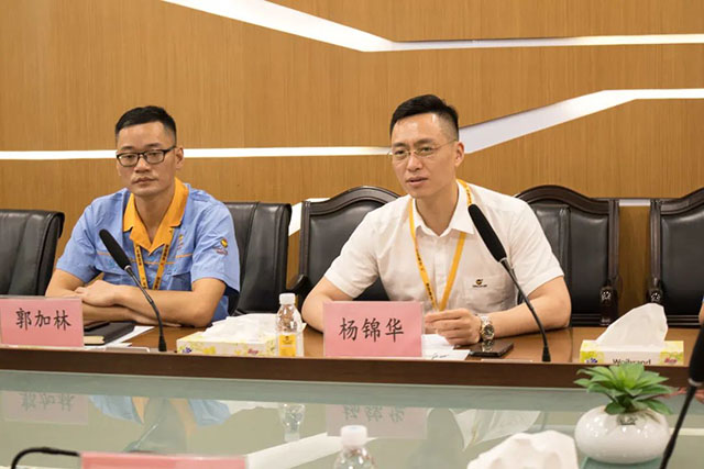 省市监局向导莅临德赢VWIN铝材集团,对2021年的能源计量审查事情举行回访