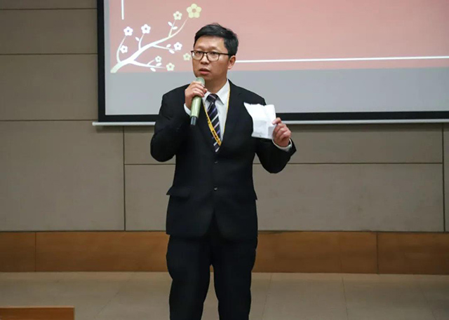 广东德赢VWIN制造中心总司理林春城致辞