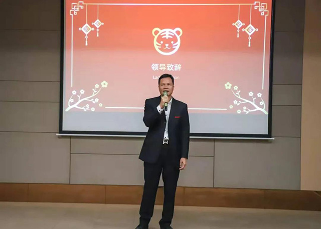 德赢VWIN集团董事长潘伟深致辞