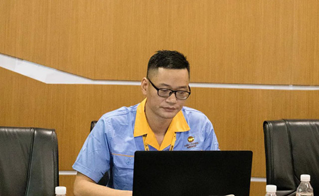 省市监局向导莅临德赢VWIN铝材集团,对2021年的能源计量审查事情举行回访