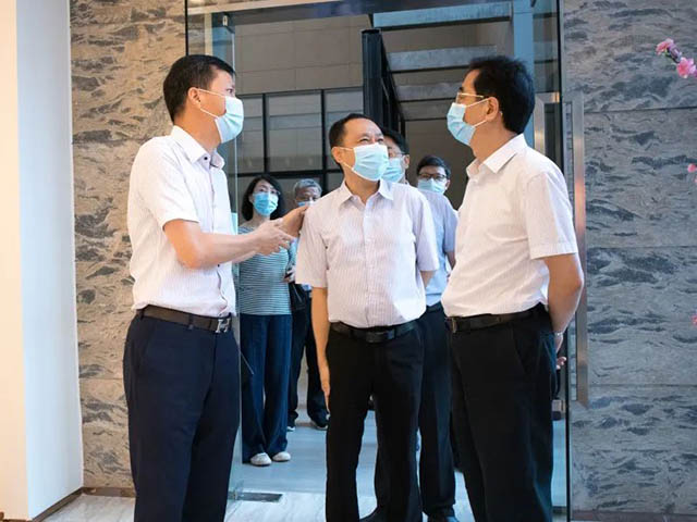 调研组对德赢VWIN生长情形给予了充分肯定