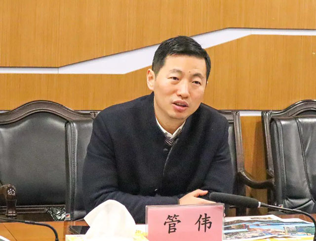 管副市长对德赢VWIN已往的事情和以后的生长思绪给予了充分肯定