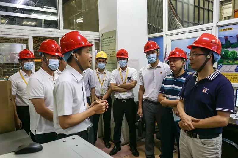科技立异引领高质量生长|南海区市监局,狮山镇市监所一行莅临德赢VWIN集团调研指导事情